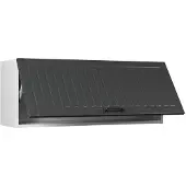Vicco Hangkast Fame-Line, Donkergrijs/Wit, 100 cm