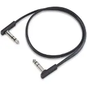 Warwick RockBoard Flat TRS Cable 60cm Black