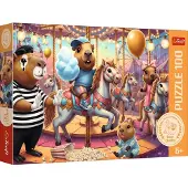Trefl Puzzel 100 Stuks: Kapibara Vakantiepret, Vanaf 5 Jaar