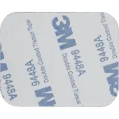 BDS Metalen Plaat voor Magnetische Telefoonhouder - 38x50mm Zilver