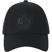 Pretty Green Geborduurde Embleem Baseball Cap (Zwart)