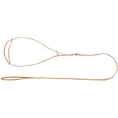 Dingo Ring Leren Hondentuig 1.5m Natuurlijk