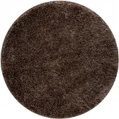 Dywany Łuszczów Zachte Beige Ronde Antislip Badkamermat 100 cm