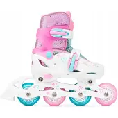 Raven Loret Glitter 3-in-1 schaatsen maat 27-30, LED-wielen