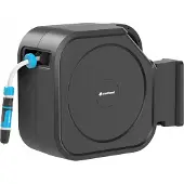 Cellfast - Wandslangenbox - automatische slanghaspel, 30m 1/2'' slang, sproeier, aansluitstukken, ERGO XL
