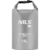 NILS CAMP NC1703 Waterdichte tas, grijs, 15 liter
