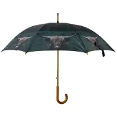Mars & More Paraplu Schotse hooglander donker 105cm