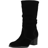 Gabor Damenschuhe Stiefel Reißverschluss Schaftstiefel Schwarz Freizeit