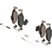 Brembo Remblokken set P 50 049 Brembo voor o.a. MERCEDES-BENZ