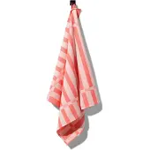 HEMA Theedoek 65x65 katoen koraal (koraal)