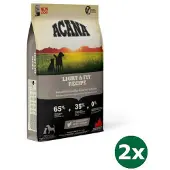 Acana 2x6 kg heritage light & fit hondenvoer