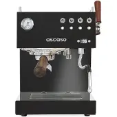 Ascaso Steel Duo Plus Espresso machine, semi-pro - Zwart/Hout