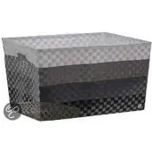 Fastrider Mand transport smallstrap transparant dark grey