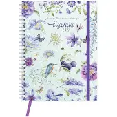 Janneke Brinkman bureau-agenda Blauwe Bloemen(softcover) 2027
