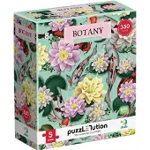 Dodo Botany Puzzel: Lotusbloemen & Koivissen (350 Stukjes)