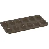 Gobel madeleinevorm 12 madeleines staal bruin