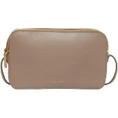 Calvin Klein Foil Logo Elongated Crossover Desert Taupe Maat: OS | Schoudertassen Outlet | Dames | Beige