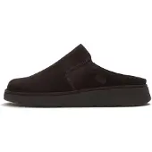 Original Brands Women Gen-FF Closed Back Mule Suede Chocolate Brown-Schoenmaat 39