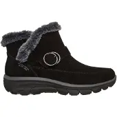 SKECHERS EASY GOING - GENTLE WINTER Dames Instappers - Zwart