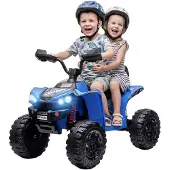 AIYAPLAY Electric Ride-on Car-Metall, Kunststoff-106L x 63B x 76H cm-Blau