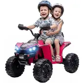 AIYAPLAY Electric Ride-on Car-Metall, Kunststoff-106L x 63B x 76H cm-Rosa