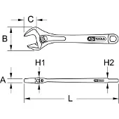 Ks Tools 965.0010 Moersleutel