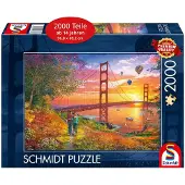 Schmidt Wandeling naar de Golden Gate Bridge (2000 stukjes)