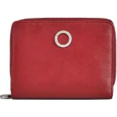 Esquire portemonnee Athena Wallet Red donkerrood