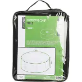 Progarden Hoezen Voor Buitenmeubilair Tuintafelhoes Pro Garden 80 X Ø 160 Cm (Cirkel, Polyester, Zwart)