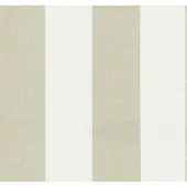 Dutch Wallcoverings vliesbehang streep - wit/beige