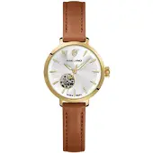 Pierre Lannier Analoog horloge bruin