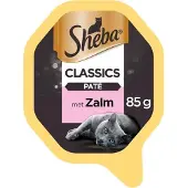 Sheba Kattenvoer Alu Classic Zalm 22 x 85G
