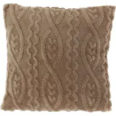 Unique living - Sierkussen Pleun Taupe -45x45cm