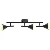 Nordlux Plafondlamp GU10 | Kelvis 3-Spot | Zwart