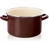 Orion Emmeren Braadpan 4L 22cm Bruin - Oven & Inductie Geschikt