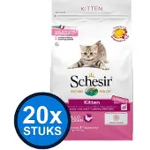 Schesir 20x - Kattenvoer - Droogvoer - Onderhoud Kip - 400g