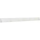 vidaXL Keermuur 6 st 100 x 12 x 50 cm Staal Wit