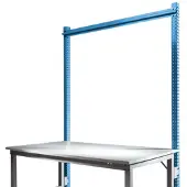 Manuflex ZB3813.5007 Opbouwdeel zonder arm voor universele + PROFI speciale reden tafels, gebruiksh 1500 mm