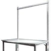 Manuflex ZB3813.9006 Opbouwdeel zonder arm voor universele + PROFI speciale reden tafels, gebruiksh 1500 mm