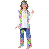 Vegaoo - Flower Power kostuum voor meisjes