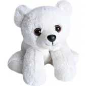Wild republic Knuffelbeer Junior 18 Cm Pluche Wit