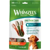 Whimzees Toothbrush L Tussendoortje 6 Stukken