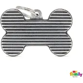 My Family Bronx Xl Shutter Bone Naamplaatje Voor Huisdieren