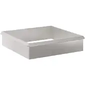 vidaXL Slakkenhek, 8 stuks, 100 x 3,5 x 25 cm, roestvrij staal, zilver