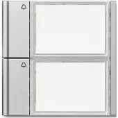 Siedle 210011963-00 Spreekknopmodule voor Oproeptoetsen Kabelgebonden Zilver