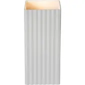 Atmooz - Ribble - Wandlamp - Wit - 18 cm - Rechthoekig - Woonkamer - Slaapkamer - Eetkamer