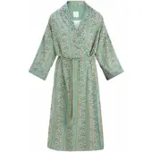 Pip studio Badjas Loungewear Noa Kimono Rosa Rani Blue-XL