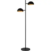 Atmooz Balade staande lamp – G9 – Vloerlamp – Tafel lamp – Zwart/Goud – Metaal – Hoogte: 162 cm