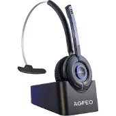 AGFEO DECT Headset IP - Micro-casque - sur-oreille - DECT - sans fil