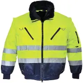 Portwest Hi Vis Contrast Bomberjack | Maat: S